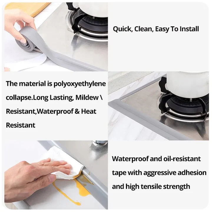 Cinta de Sellado Impermeable 💎 PREMIUM WATERPROOF 💦 (PAGA 1 ROLLO, LLEVA 2)