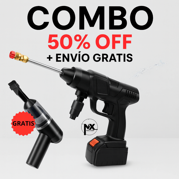 Hidro Portatil y DE REGALO Aspiradora Inalámbrica