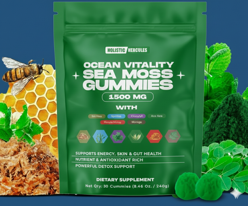 Gomitas Sea Moss Alpha – Potência Masculina & Energia Turbo