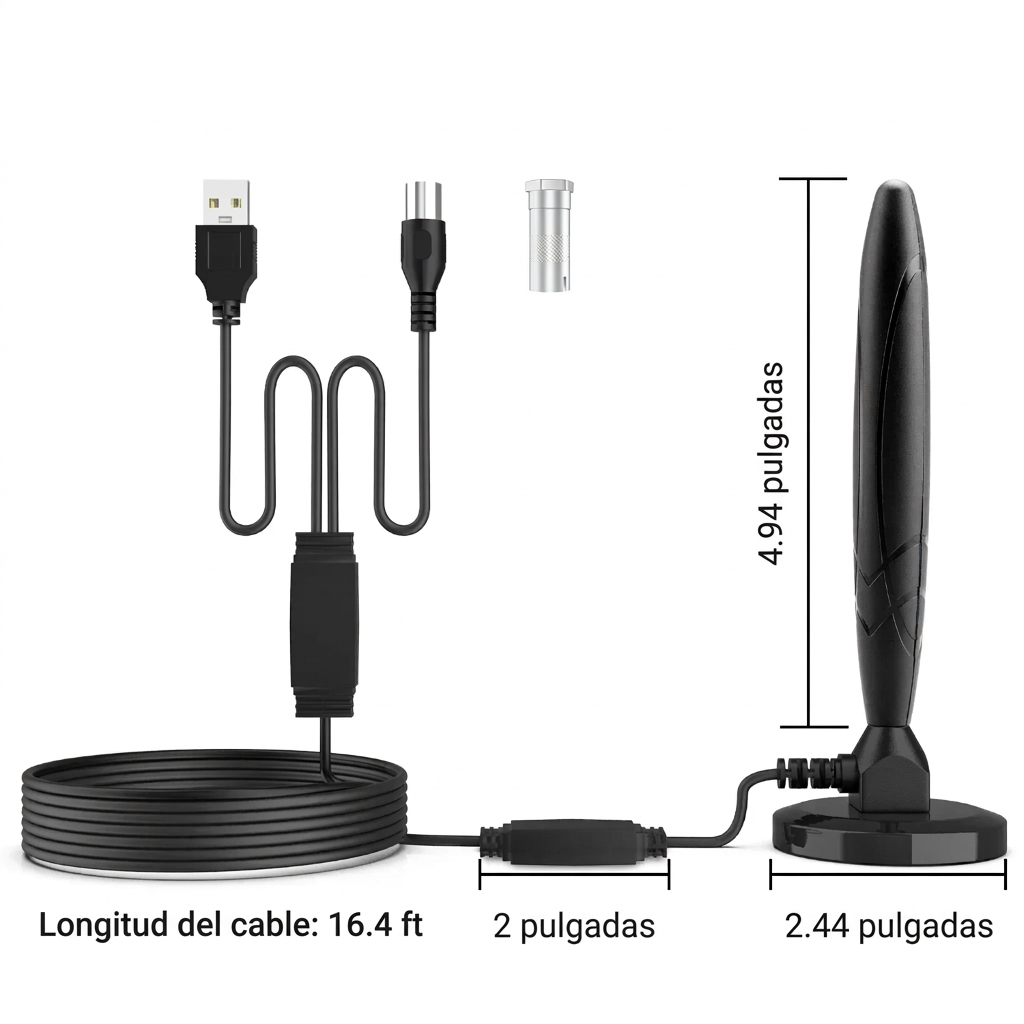 Antena HDTV 5600 Millas 4K