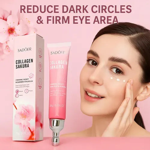 Contorno para ojeras Sakura y colágeno