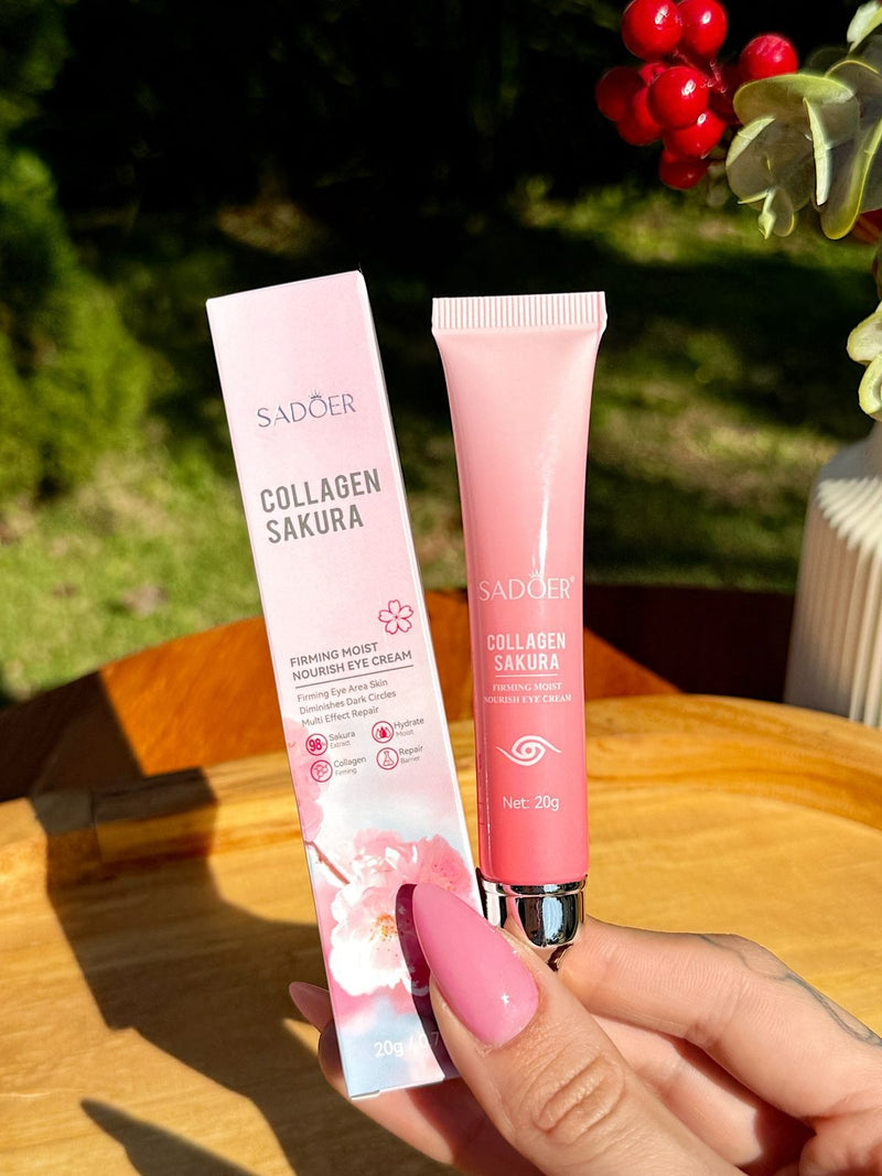 Contorno para ojeras Sakura y colágeno